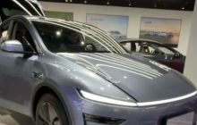 特斯拉Model Y焕新版已到店展出 曾5天收获近6万订单