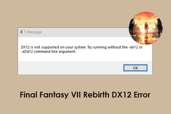 Pembetulan Baru untuk Ralat Final Fantasy VII Rebirth DX12 pada Windows