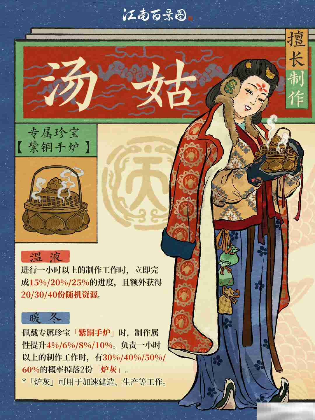 《江南百景图》汤姑介绍