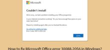 如何修復 Windows 中的 Microsoft Office 錯誤 30088-2056？