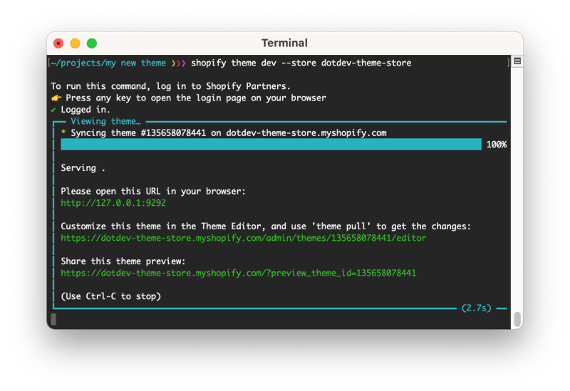 Integration von JavaScript -Frameworks in Shopify CLI, um benutzerdefinierte Themen zu erstellen