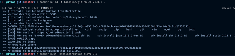 Erstellen eines benutzerdefinierten Ubuntu -Bildes mit SDKMAN und Verwendung in einer Gitlab CI/CD -Pipeline