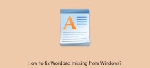 如何修復Windows缺少WordPad？
