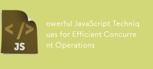 較高的JavaScript技術，用於有效並發操作