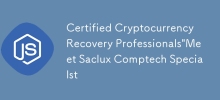 認證的加密貨幣恢復專業人員'見Saclux Comptech Specialst