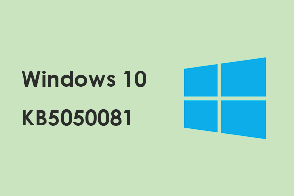 完全なWindows 10 KB5050081インストールハンドブック