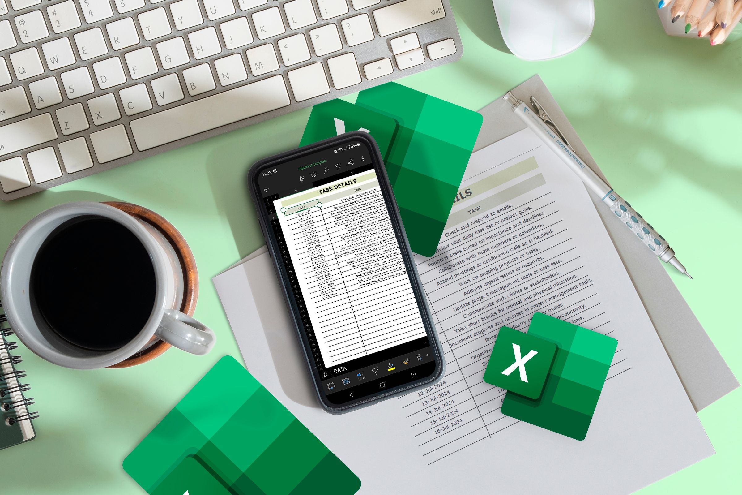 Ist die Excel Mobile App verwendet?