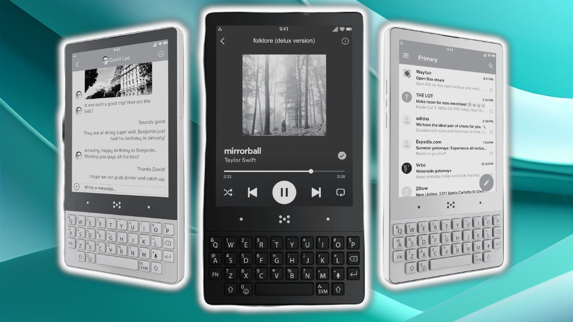 This Minimal E-Ink Phone Is Bringing Back the Blackberry Look