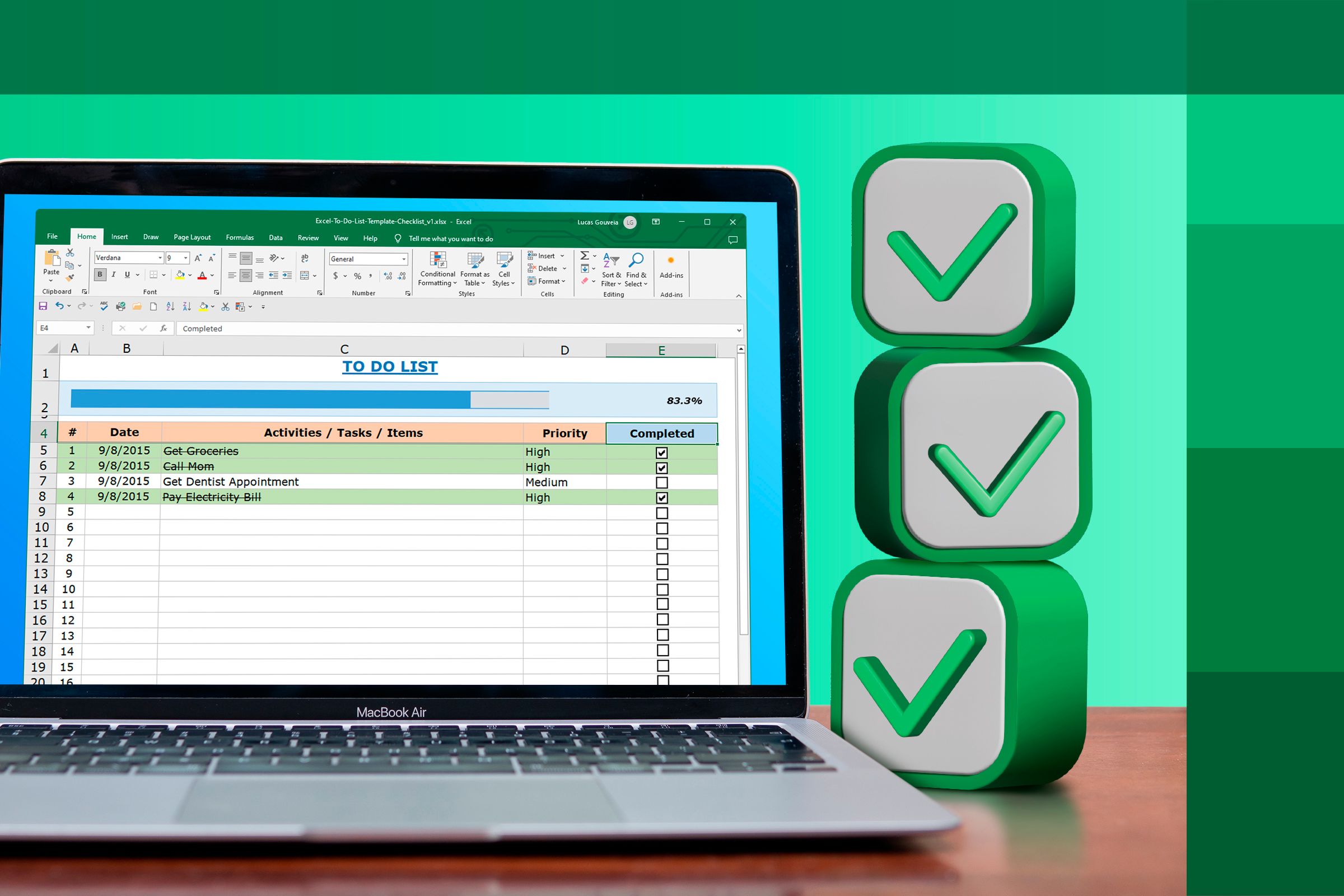 Teilen Sie Ihre Excel -Tabelle mit anderen? Tun Sie diese 8 Dinge zuerst