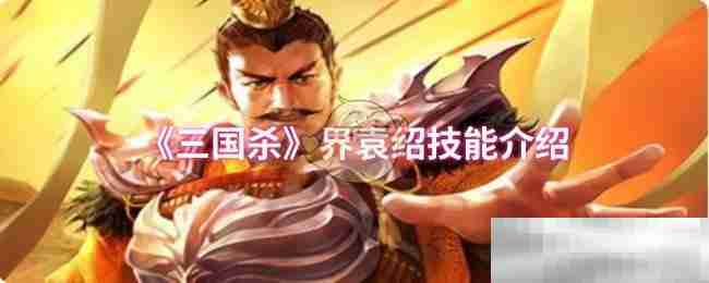 《三国杀》界袁绍技能介绍