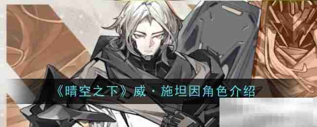 《晴空之下》威·施坦因角色介绍