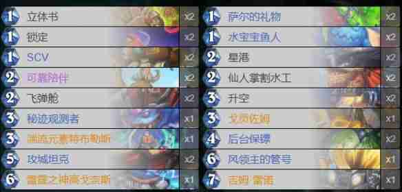 《炉石传说》最新版本铺场星舰萨卡组代码分享