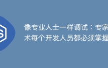 像专业人士一样调试：专家技术每个开发人员都必须掌握