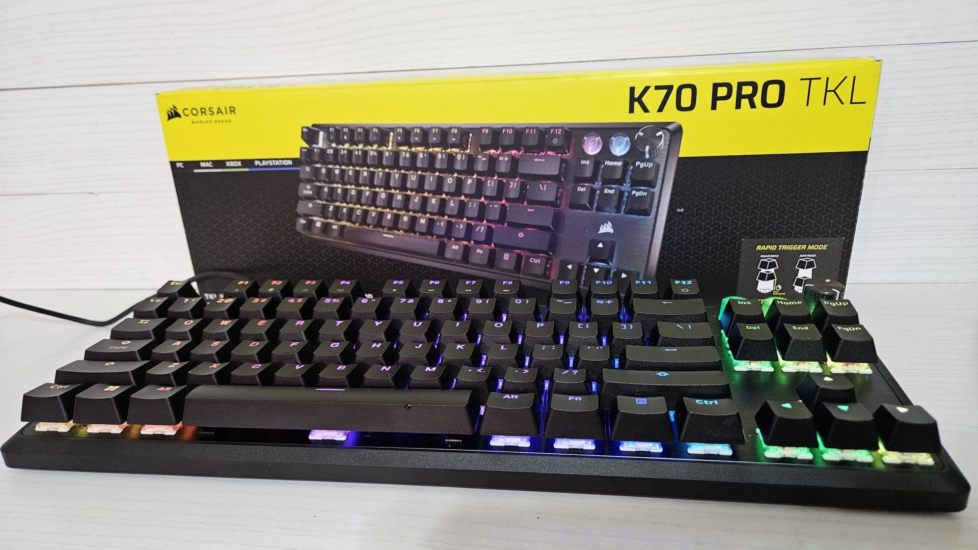 Corsair K70 Pro TKL评论：将PC游戏提升到一个新水平的理想键盘