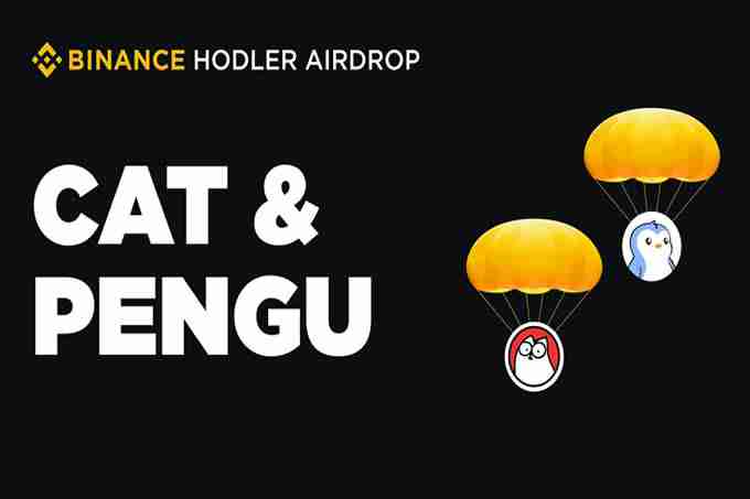 BNB持有者的福音!币安HODLer空投一次性上新两个:CAT和PENGU