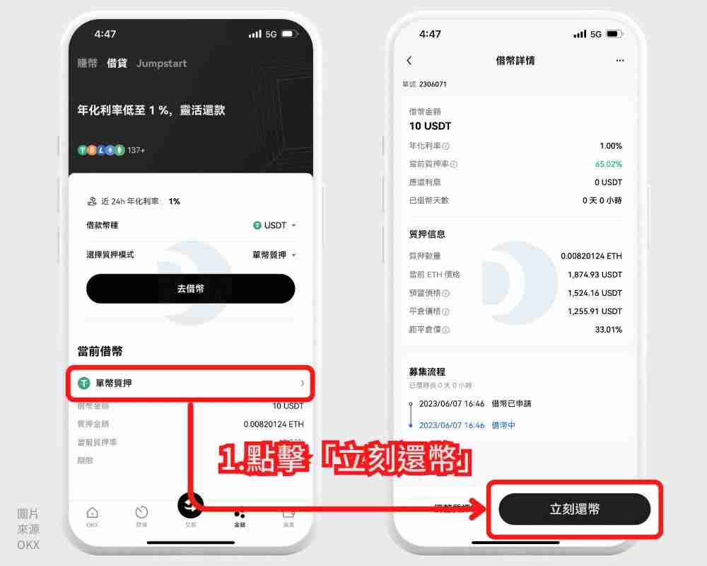 OKX质押借币是什么？欧易APP质押借币操作步骤教程