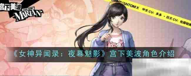 《女神异闻录：夜幕魅影》宫下美波角色介绍