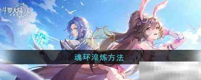 《斗罗大陆：逆转时空》魂环淬炼方法