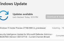 Win11 Canary 27768 预览版发布:附KB2267602完整更新日志