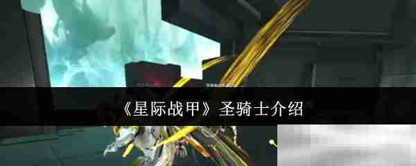 《星际战甲》圣骑士介绍