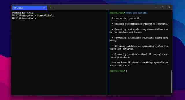 微軟 AI Shell 實(shí)測(cè)! Win11 命令行效率利器