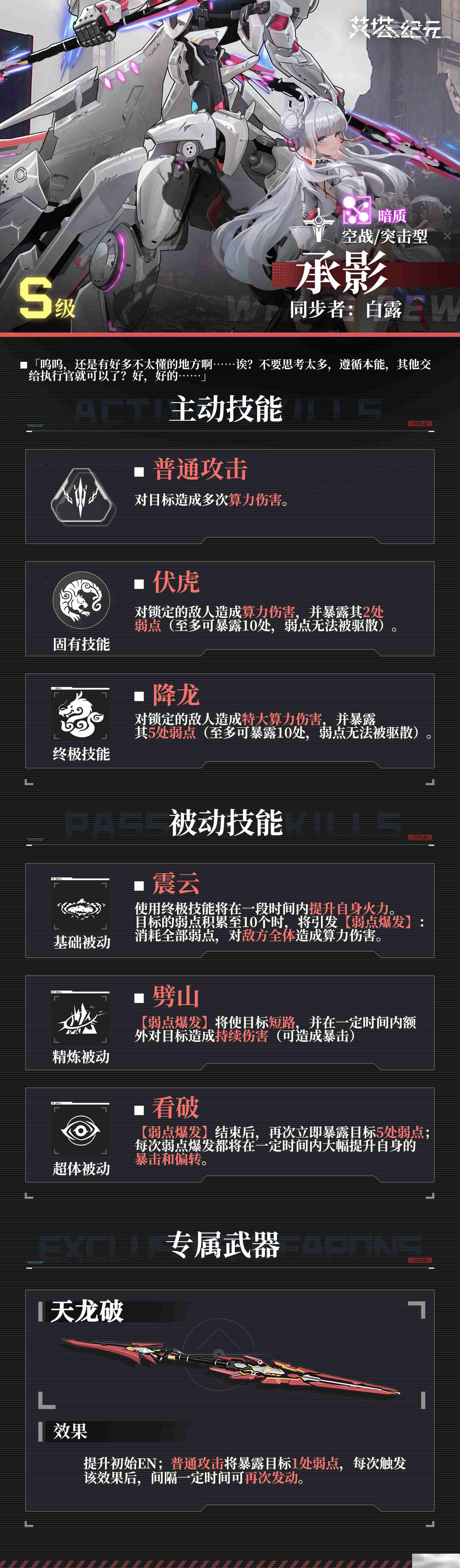 《艾塔纪元》S型艾塔技能介绍一览