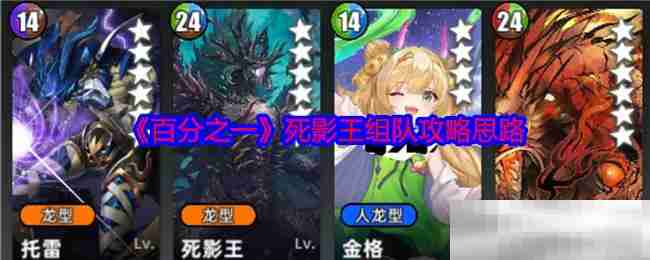 《百分之一》死影王组队攻略思路