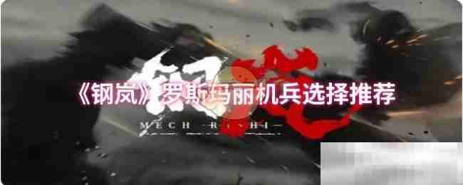 《钢岚》罗斯玛丽机兵选择推荐