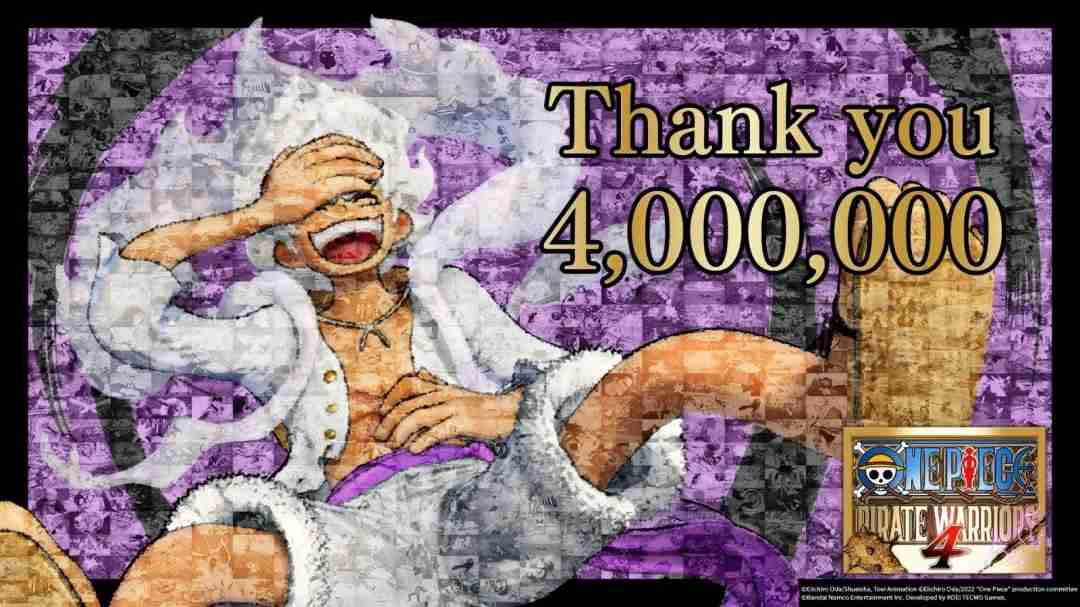 《海贼无双4》销量突破400万 即将登陆PS5和Xbox Series X|S