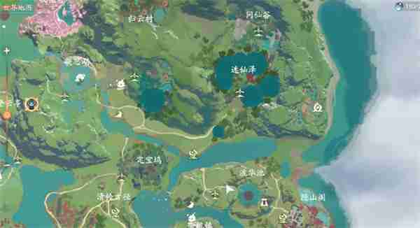 仙剑世界定宝坞具体位置介绍说明