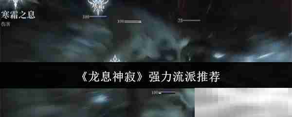 《龙息神寂》强力流派推荐