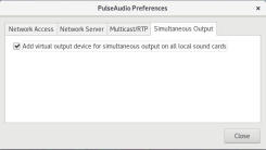 使用Pulseaudio 在Linux中用多个输出设备播放声音