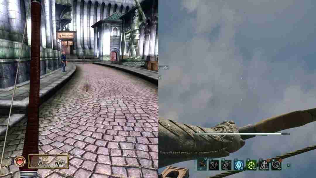 被全方位吊打!《宣誓》和《上古4》细节对比