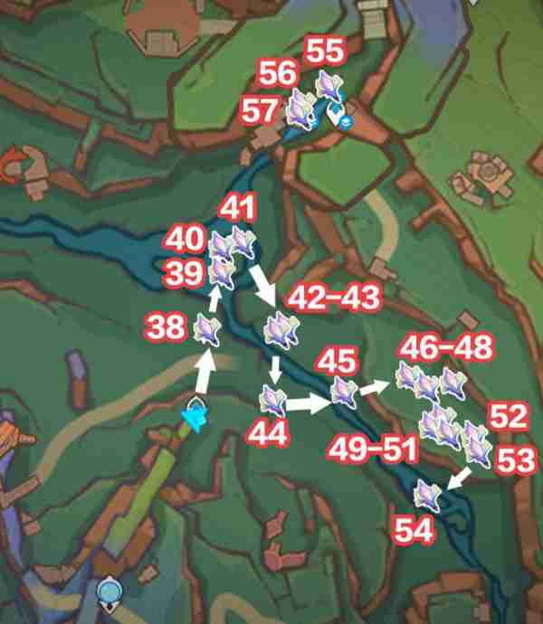 《原神》微光角菌材料最高效采集路线一览