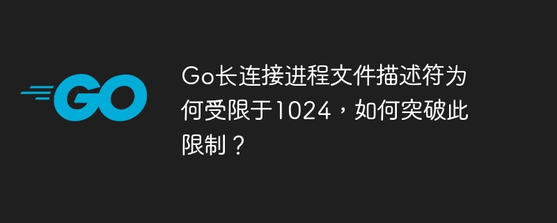 go长连接进程文件描述符为何受限于1024，如何突破此限制？
