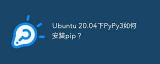 ubuntu 20.04下pypy3如何安装pip?
