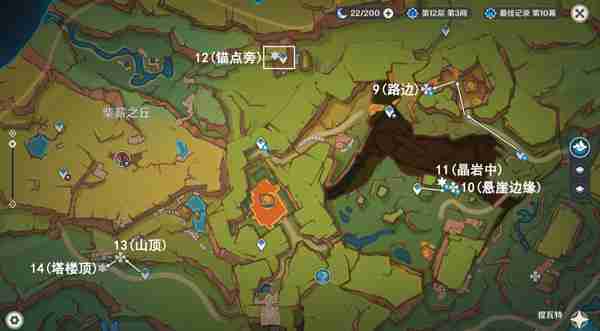 《原神》万火之瓯56个宝箱在哪里 万火之瓯露天宝箱位置一览