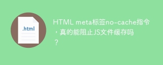 HTML meta标签no-cache指令，真的能阻止JS文件缓存吗？