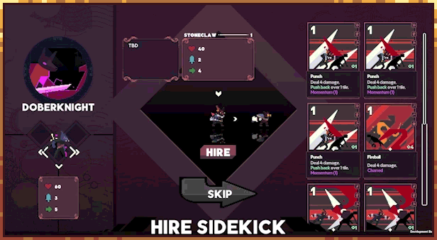 回合制类肉鸽战术角色扮演游戏《洗牌大师》现已推出试玩Demo