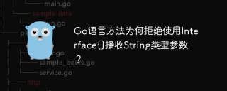 Go语言方法为何拒绝使用Interface{}接收String类型参数？