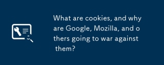 What are cookies, and why are Google, Mozilla, and others going to war against them?