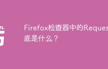 Firefox检查器中的Request到底是什么？