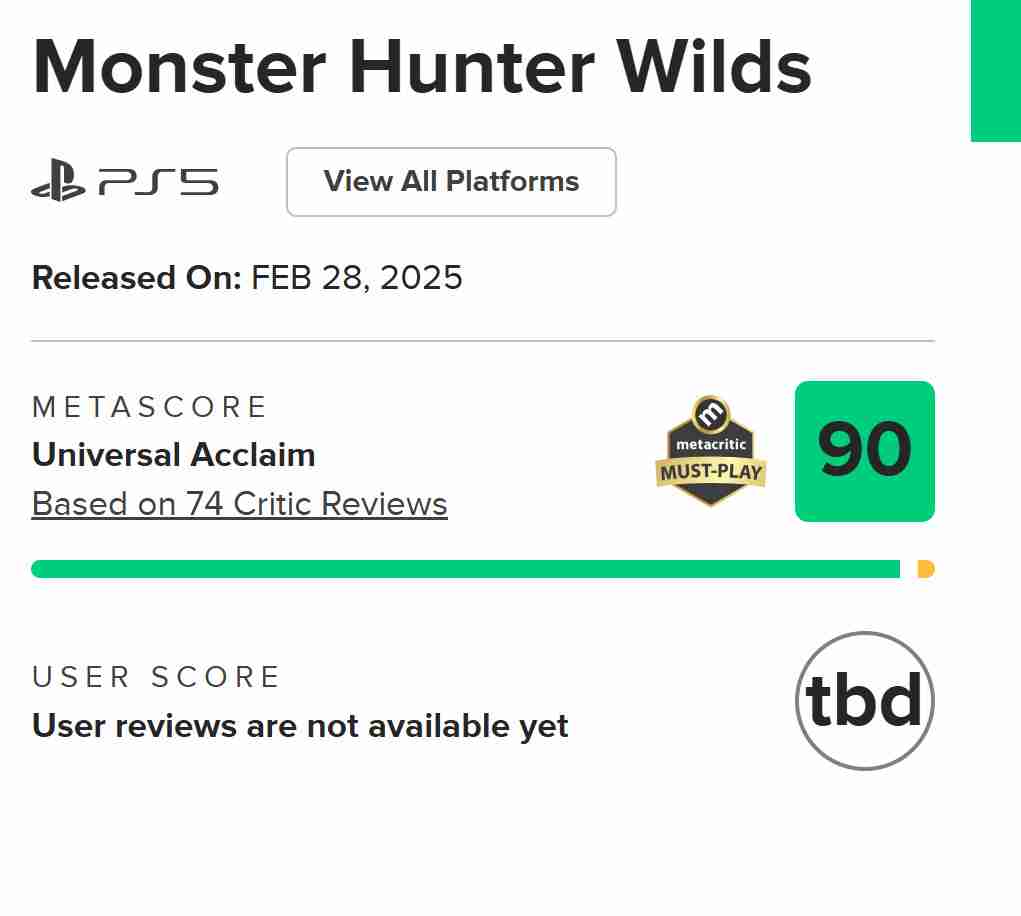 《怪物猎人:荒野》全球解禁时间曝光 主线18小时