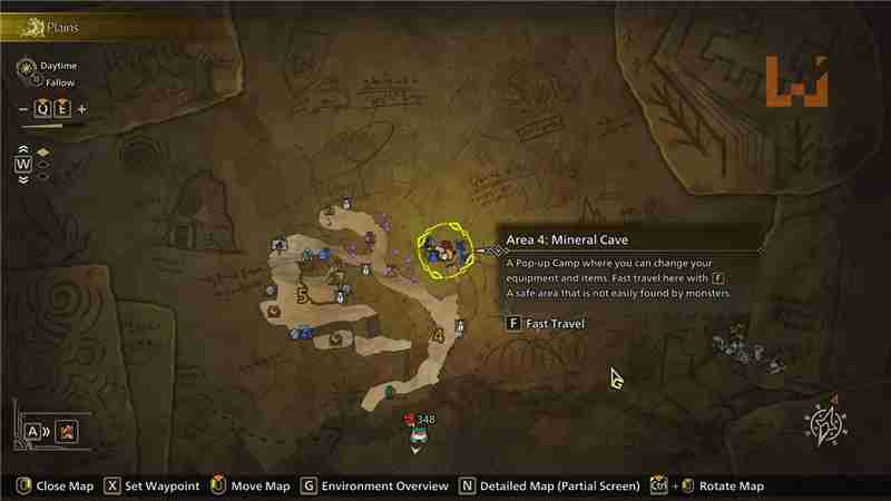 怪物猎人荒野安全简易营地一览（天堑沙原篇）