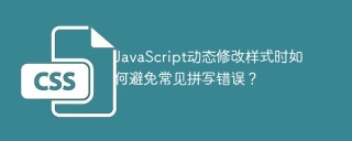 JavaScript动态修改样式时如何避免常见拼写错误?