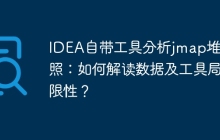 IDEA自带工具分析jmap堆快照：如何解读数据及工具局限性？