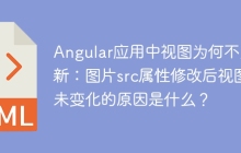 Angular应用中视图为何不更新：图片src属性修改后视图未变化的原因是什么？