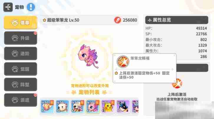 《彩虹橙》宠物系统玩法介绍