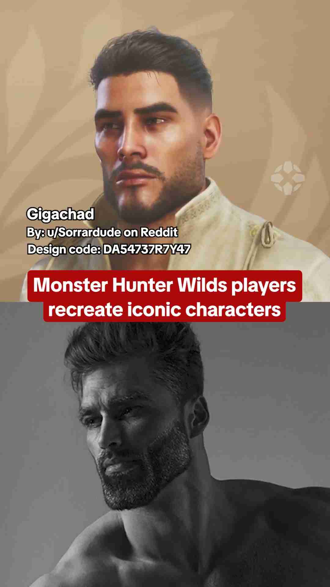 《怪物猎人:荒野》捏人代码分享:希里、维吉尔、白狼