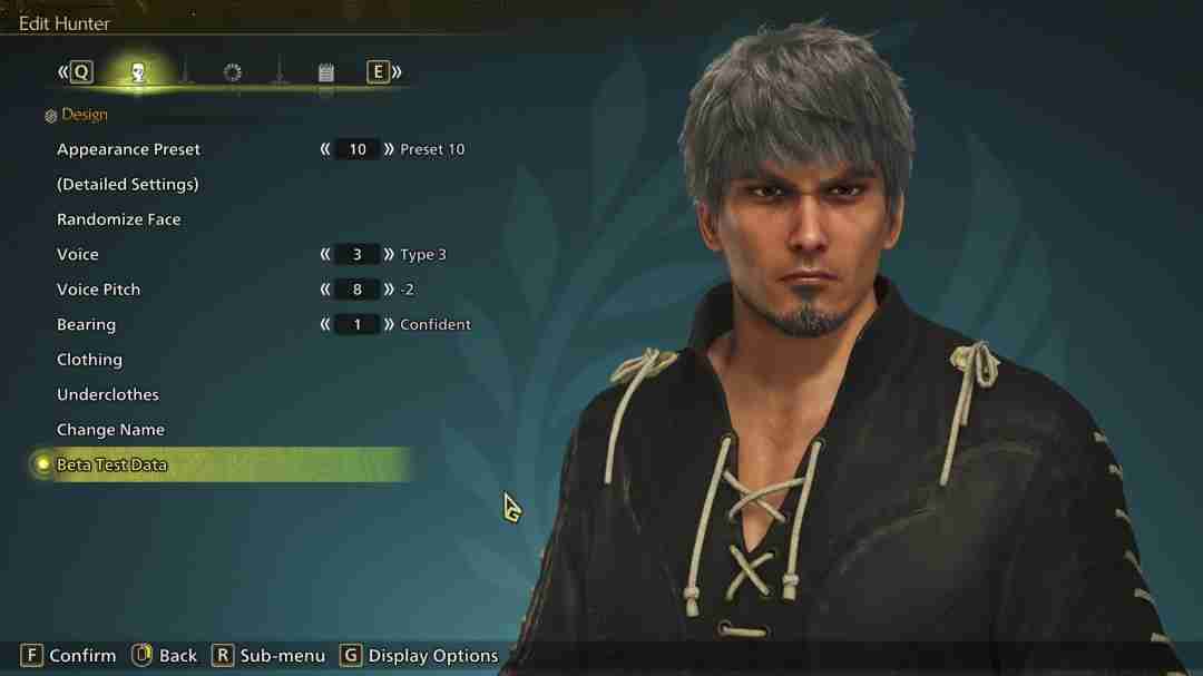 《怪物猎人:荒野》捏人代码分享:希里、维吉尔、白狼